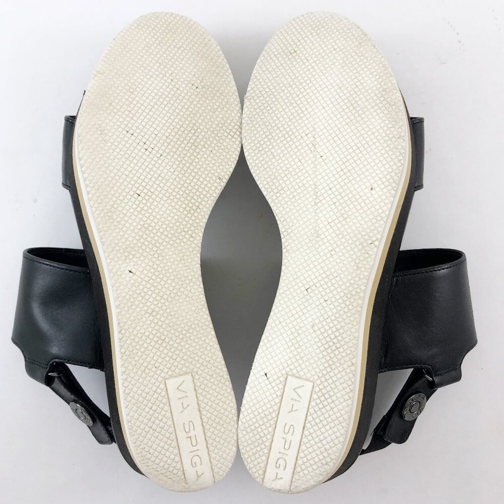 VIA SPIGA Neza Platform Leather Sporty Strappy Sandals 6.5 US/36.5 EU - Picture 11 of 12